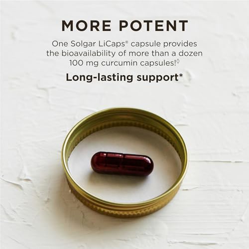 Solgar Full Spectrum Curcumin Liquid Extract Supplement - 60 Softgels