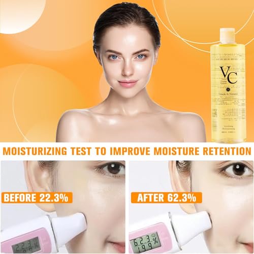 VC Toner Refreshing Hydrating & Intensive Brightening - Korean Vitamin C Toner for All Skin Types