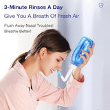 Dr. Isla Salt-Free Nasal Wash Set (330ml) - For Adults & Children