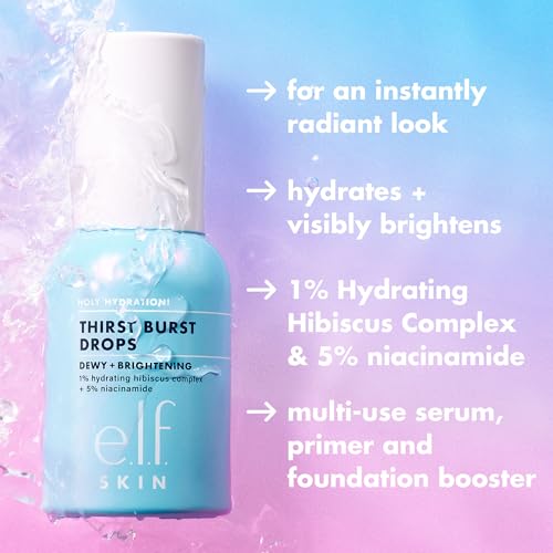e.l.f. Holy Hydration! Thirst Burst Drops - Dewy, Plump Skin Serum