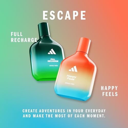 Adidas Vibes Happy Feels Eau de Parfum Spray - 100ml Long-Lasting Fragrance