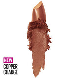 Maybelline Color Sensational Lipstick - Copper Charge - Creamy, Hydrating Lip Color in Nude, Pink, Red, Plum