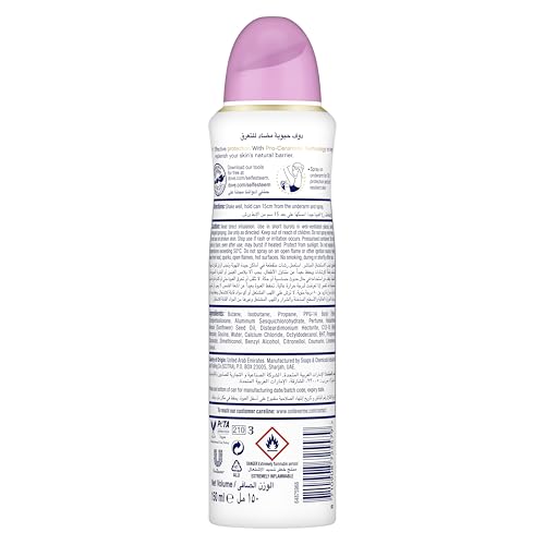 Dove Advanced Care Antiperspirant Deodorant Spray - Revive, 72H Sweat & Odor Protection, 150ml