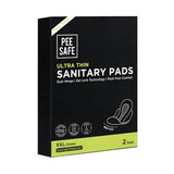 Pee Safe Ultra Thin XXL Sanitary Pads for Women - Rash-Free, Cottony Soft with Wings