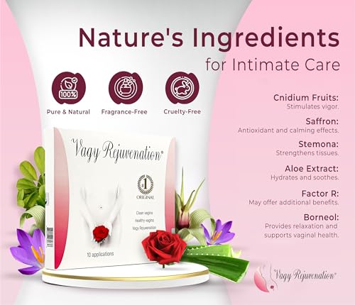 Vagy Rejuvenation Herbal Gels - Natural Moisturizer for Menopausal Women - 10 Applications