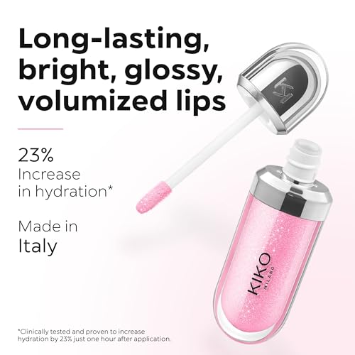 KIKO Milano 3D Hydra Lip Gloss 21 Brun Rose: Hydrating Shine