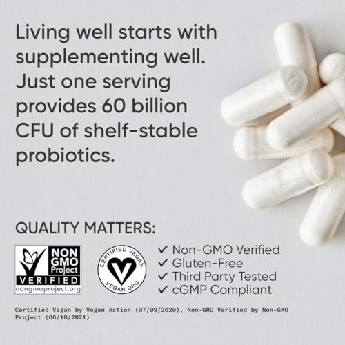 Sports Research Daily Probiotics with Prebiotics for Women & Men - 30 Veggie Caps