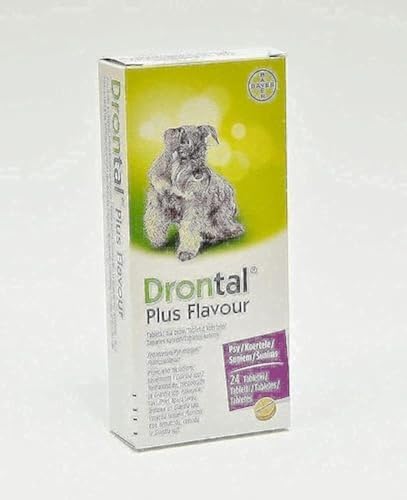 Bayer Drontal Plus Dog Dewormer Tablets - Effective & Tasty