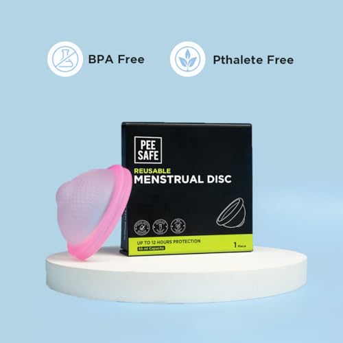 Pee Safe Reusable Menstrual Disc - Eco-Friendly, Comfortable Period Protection