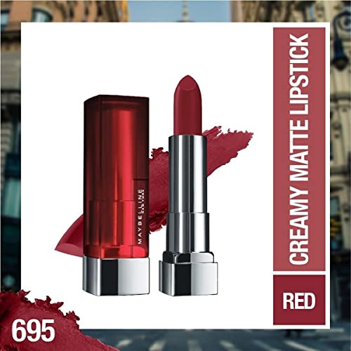 Maybelline Color Sensational Lipstick - Divine Wine - Matte Finish & Hydrating