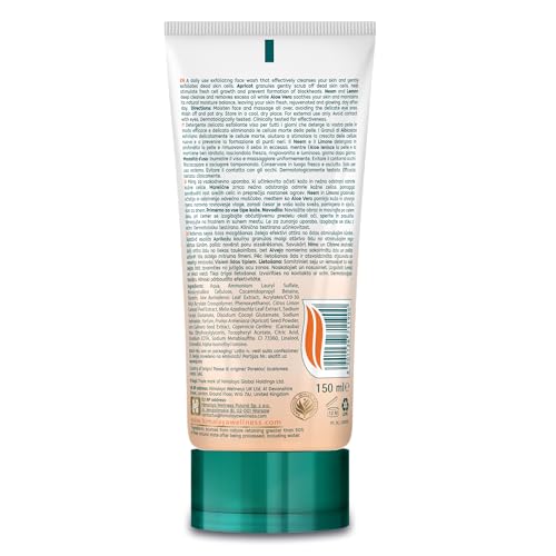 Himalaya Herbals Gentle Exfoliating Daily Face Wash 150ml | Natural Cleanser for Smooth Skin