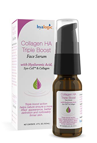 Hyalogic HA Collagen Serum - Triple Boost Face Serum for Firmness & Elasticity, 0.47 oz