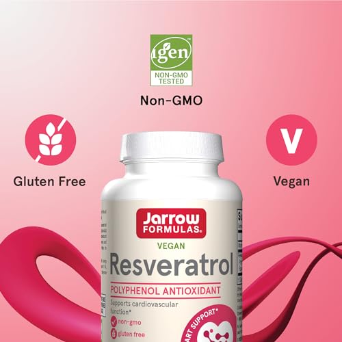 Jarrow Formulas Resveratrol 100mg - 60 Veggie Capsules