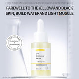 DEleventh Vitamin C Brightening Face Serum - 37ml | 3-O-Ethyl Ascorbic Acid, Niacinamide & α-Arbutin for Dark Spots, Fine Lines & Hydration