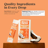 Bulletproof Brain Octane C8 MCT Oil Go Packs - 15 Count (Travel Friendly)