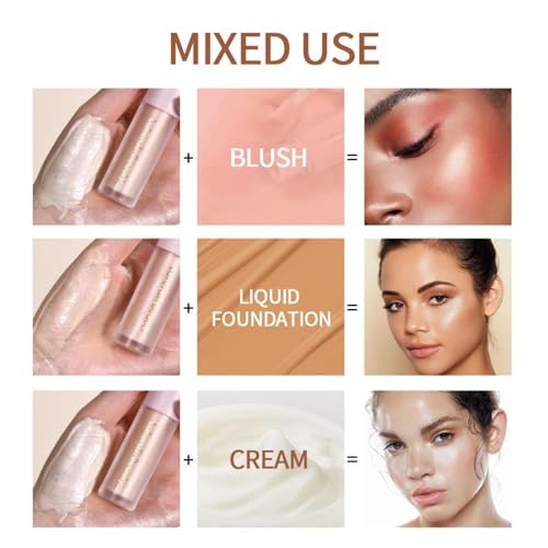 Tazweeq Liquid Highlighter & Blush Contour Sticks (2-Pack)