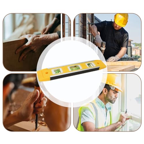 Wall Level Magnetic Levels for Construction with Horizontal Inclination Ruler