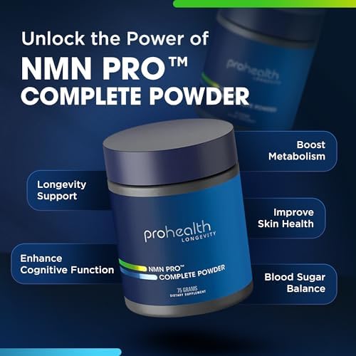 ProHealth NMN Pro Complete: Boost NAD+ with NMN, Resveratrol & TMG