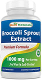 Best Naturals Broccoli Sprouts Extract 1000mg, 120 Capsules