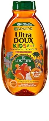 Garnier Ultra Doux Kids 2-in-1 Shampoo & Detangler (Lion King) - 400ml