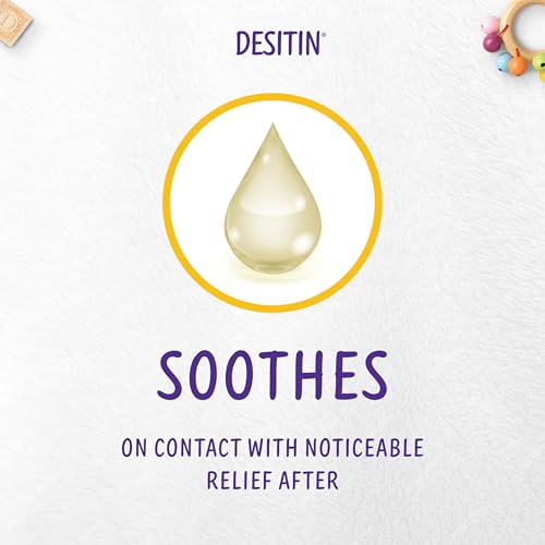 Desitin Baby Diaper Rash Cream - Fast Relief for Sore Skin