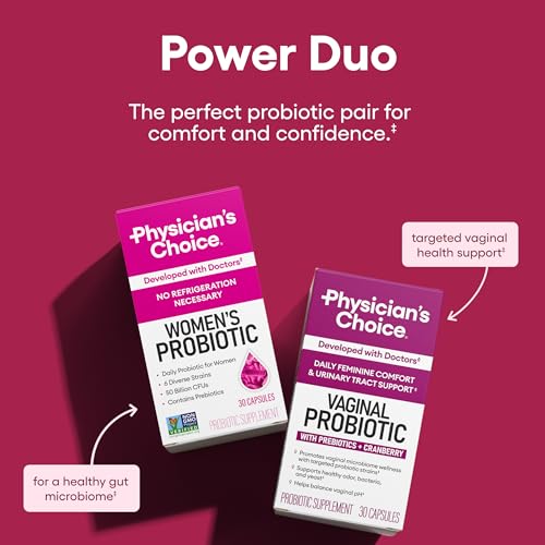 Physician's CHOICE Female Power Duo Pack - Probiotic + Probiotic for Women