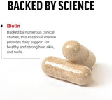 Force Factor, Biotin, 10,000 mcg, 100 Vegetable Capsules