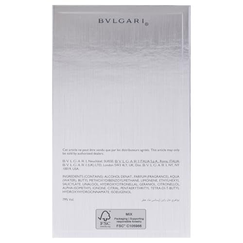 Bvlgari Man Rain Essence Eau de Parfum - 100ml
