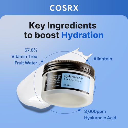 COSRX Hyaluronic Acid Intensive Cream - Deep Hydration for Plump Skin, 100ml