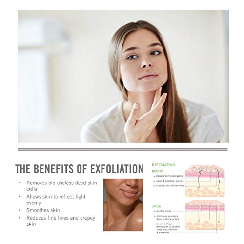 Hyalogic Lactic Acid 10% Serum with Hyaluronic Acid & Essential Oils - Non-Abrasive Face Exfoliant (1 fl. oz.)