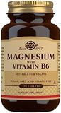 Solgar, Magnesium, With Vitamin B6, 250 Tablets