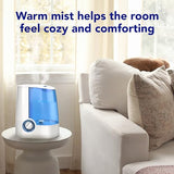 Vicks Warm Mist Humidifier & Vaporizer, 1 Gallon Tank - For Medium to Large Rooms