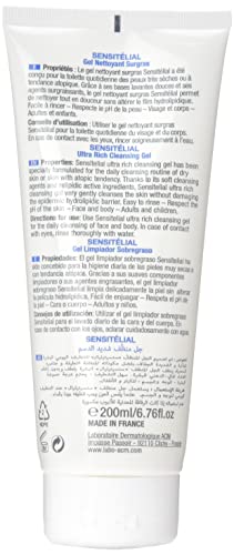ACM SENSITELIAL Gentle Cleansing Gel (200ml) - Soothing Facial Cleanser