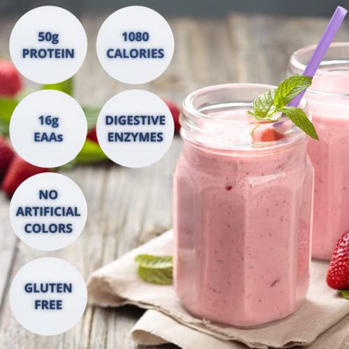 Gaspari Nutrition Real Mass Advanced 5.4 kg Strawberry Mass Gainer