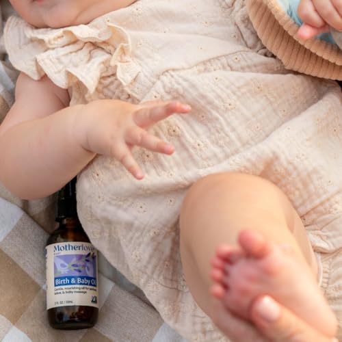Motherlove Birth & Baby Oil - Lavender Perineal & Massage Oil (2 oz)