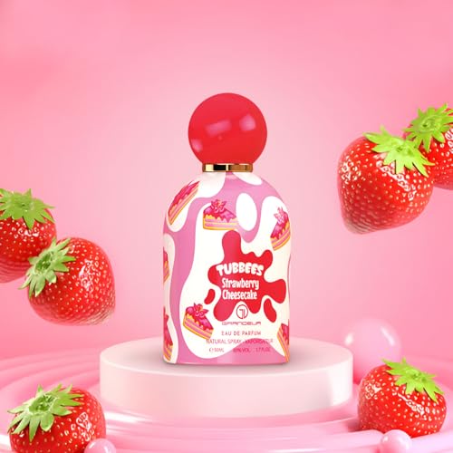 Strawberry Cheesecake Eau de Parfum - Sweet Gourmand Fragrance for Women, 50 ml