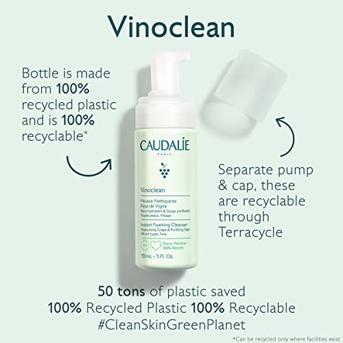 Caudalie Instant Foaming Cleanser (150ml) - Gentle Face Wash
