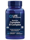 Life Extension BioActive Complete B-Complex - 60 Vegetable Capsules for Energy & Metabolism