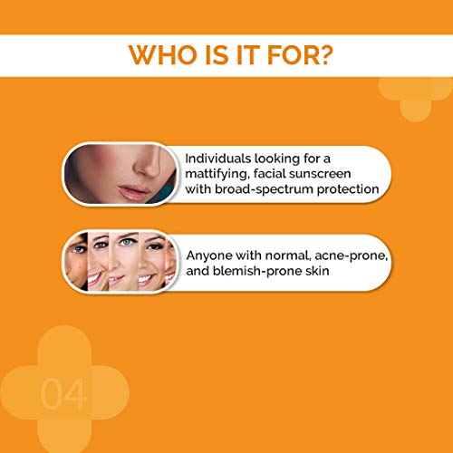 The Derma Co Ultra Matte Sunscreen Gel SPF 60 PA+++ - Oil-Free, Lightweight, Non-Greasy, 50g