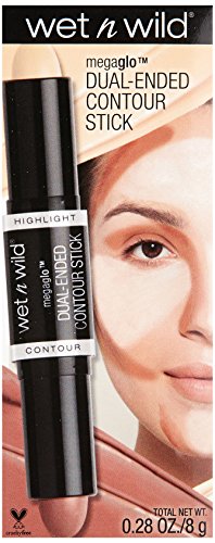 wet n wild MegaGlo Dual-Ended Contour Stick Light/Medium 0.28 oz