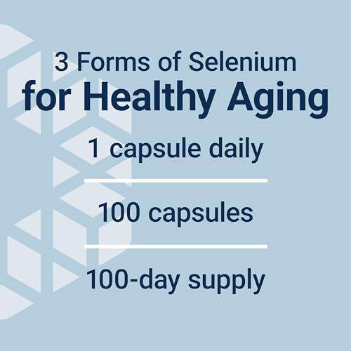 Life Extension Super Selenium Superfood Complex 100 Vegetarian Capsules - Antioxidant Support