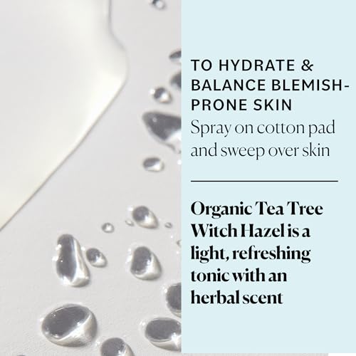 Sky Organics Tea Tree & Witch Hazel Facial Toner - Purifying & Balancing (8 fl Oz)