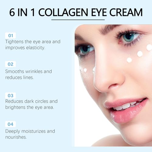 ALMEKAQUZ Caffeine Eye Cream for Puffiness & Circles - Morning Under-Eye Skincare, Hydration & Eye Serum