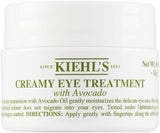 Kiehl's Creamy Avocado Eye Treatment - Reduce Puffiness & Dark Circles (0.5 oz)
