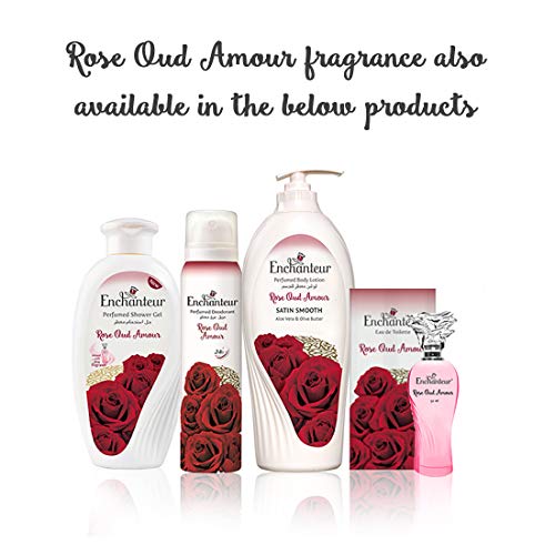 Enchanteur Rose Oud Amour Perfumed Deodorant (75ml) - 24 Hour Odor Protection