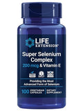 Life Extension Super Selenium Superfood Complex 100 Vegetarian Capsules - Antioxidant Support