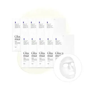 VT COSMETICS Glucamune Hydrating Sheet Mask (10 Pack) - For Dry & Sensitive Skin