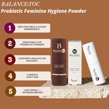 pH4 BalanceToc Feminine Probiotic Powder Spray – Gold Edition – Probiotic Care for Odor Control & pH Balance – 6.5g
