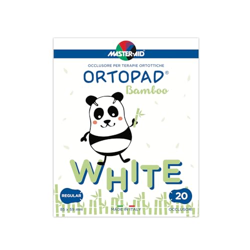 Master Aid Ortopad Regular Eye Patches (20 Count) - Amblyopia Treatment