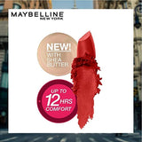 Maybelline Color Sensational Creamy Matte Lipstick - Craving Coral (0.15 oz)
